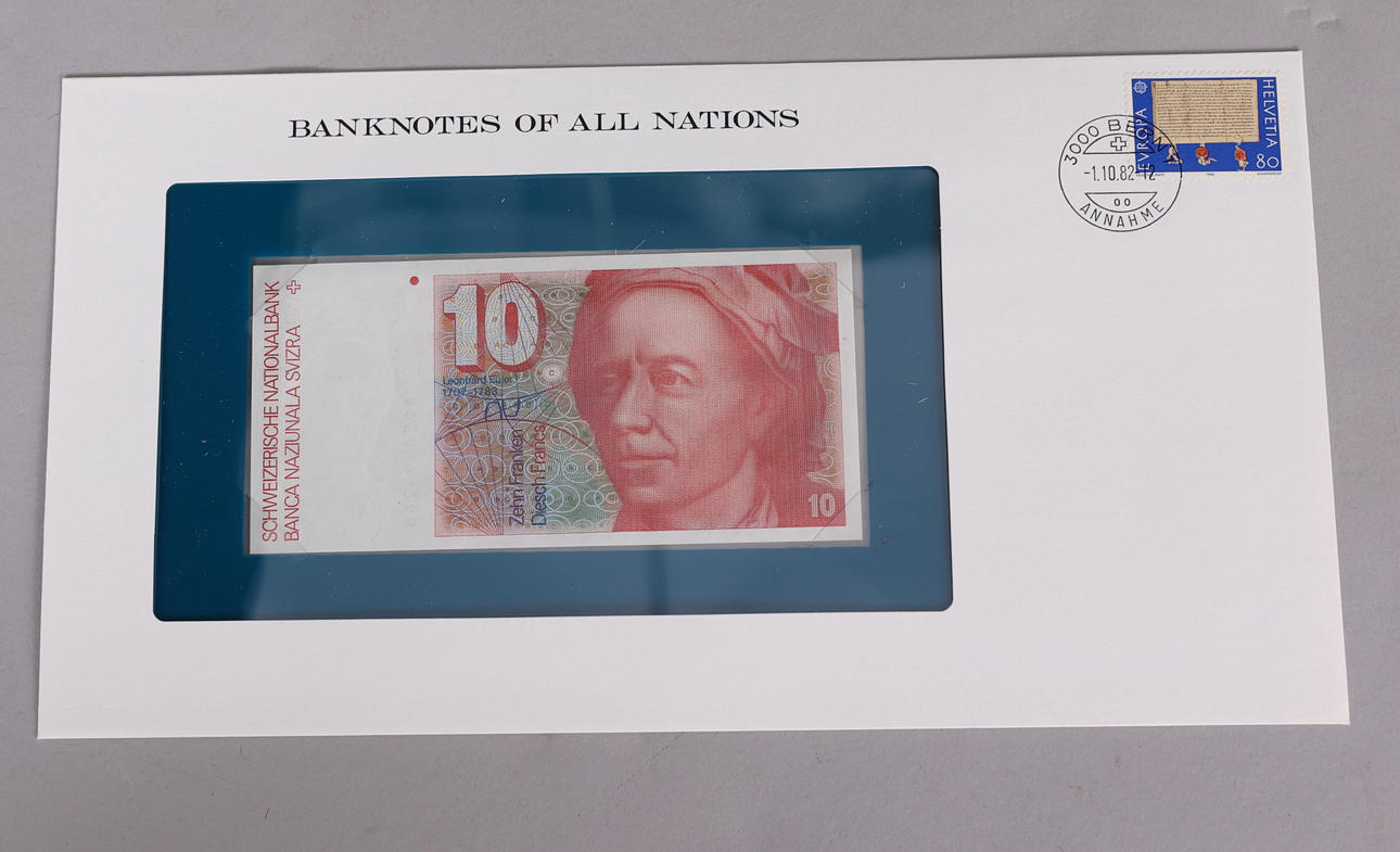 BANKNOTES OF ALL NATIONS, Franklin Mint. Coins, Medals & Stamps