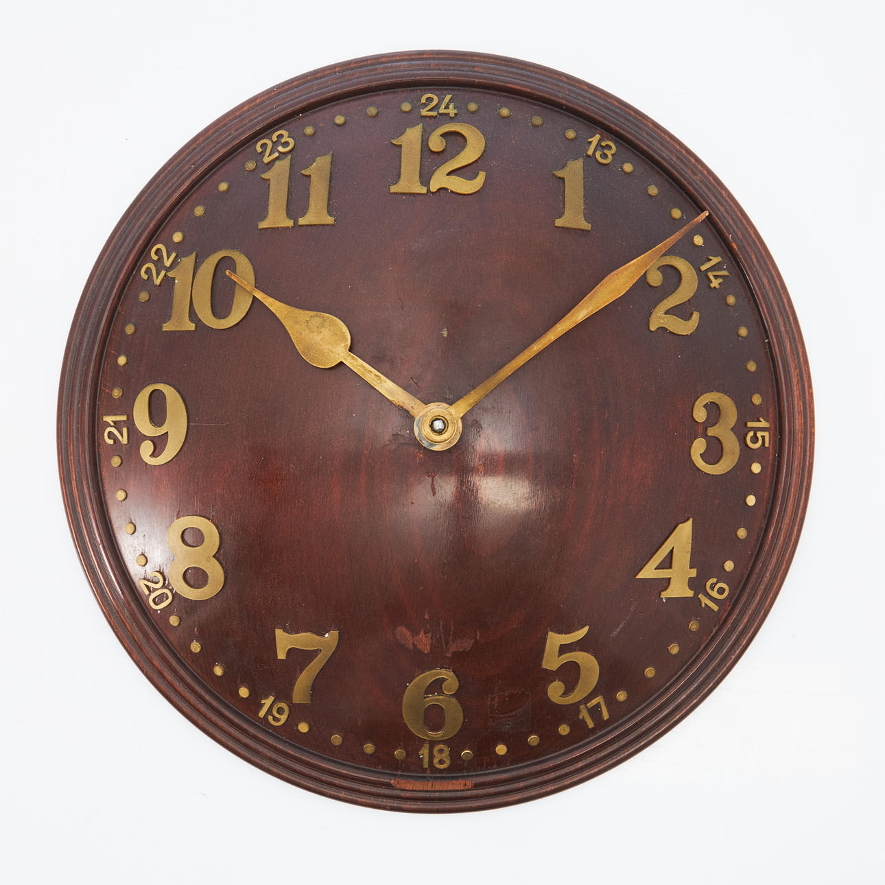 VÄGGUR, Zenith, mahogny, 1900-tal.