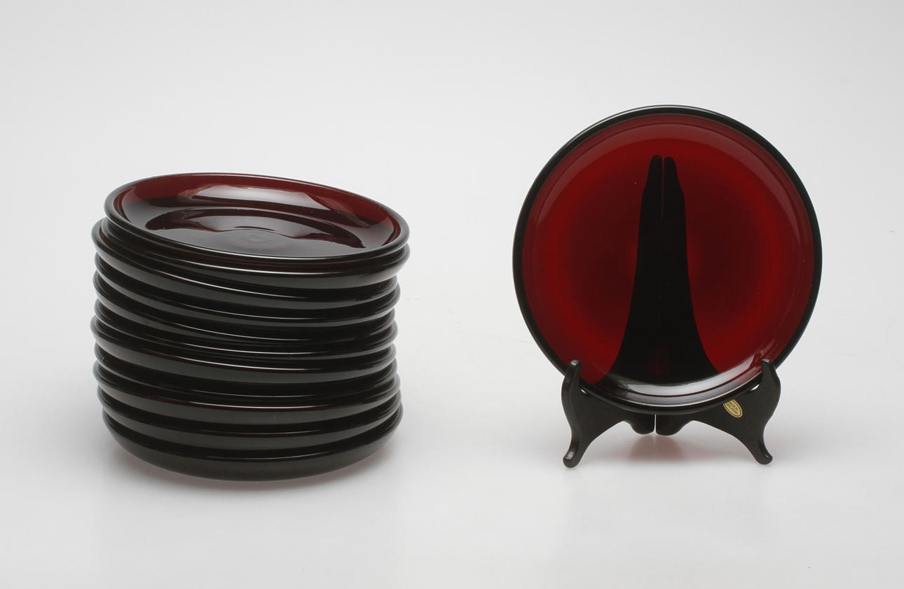 ASSIETTER, 12 st, glas, Reijmyre.