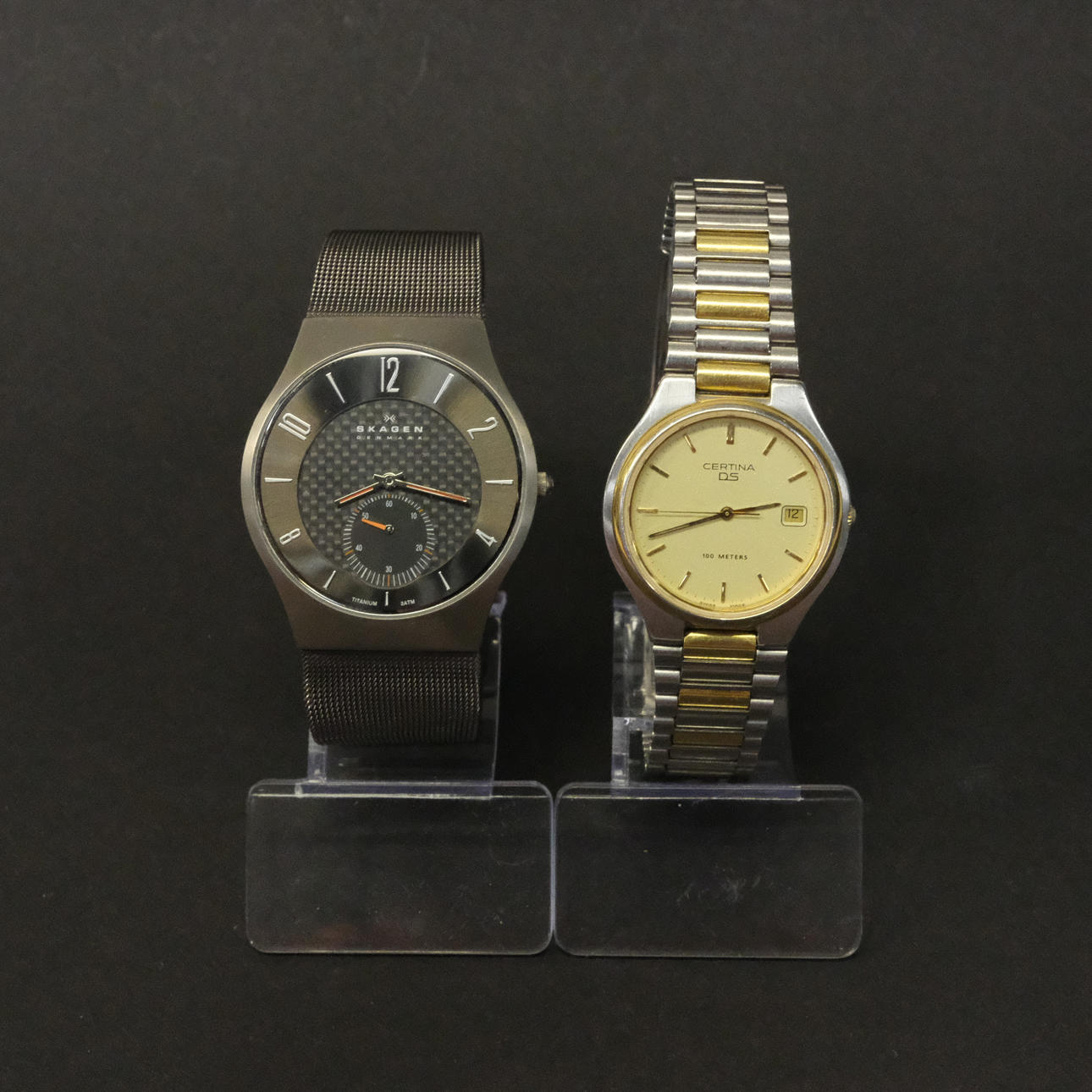 TWO WATCHES.