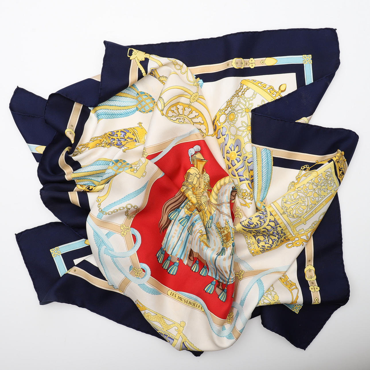 SCARF, HERMÈS, "LES MUSEROLLES".