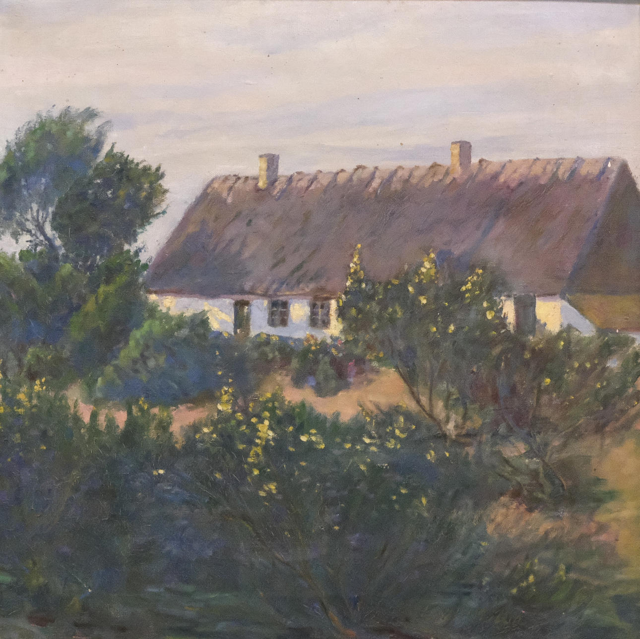 EMIL O MOLLER. ÓLEO SOBRE LIENZO.