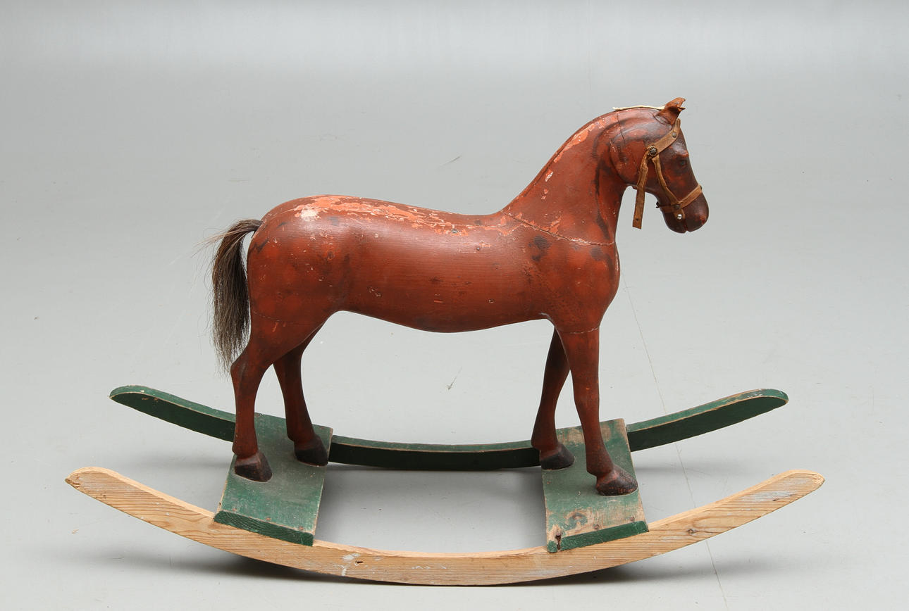 GUNGHÄST, omkring 1900.