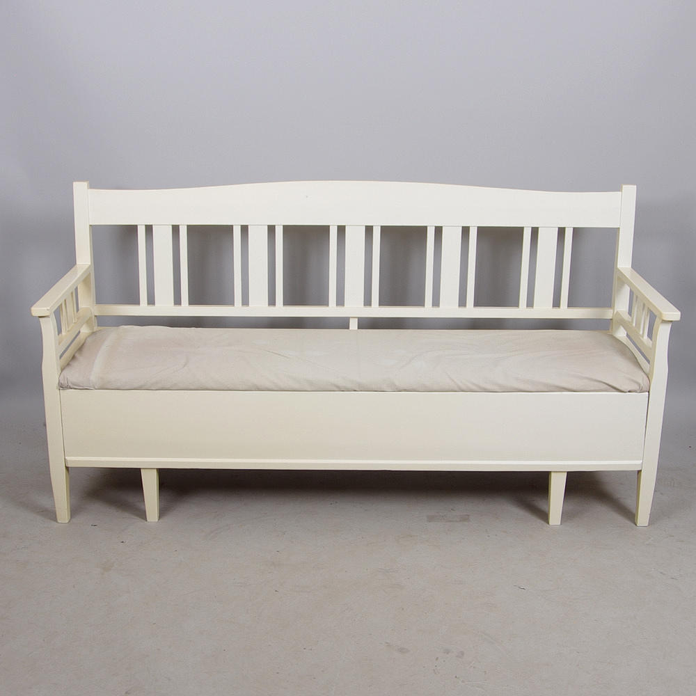 KÖKSSOFFA, vitmålad, tidigt 1900-tal.