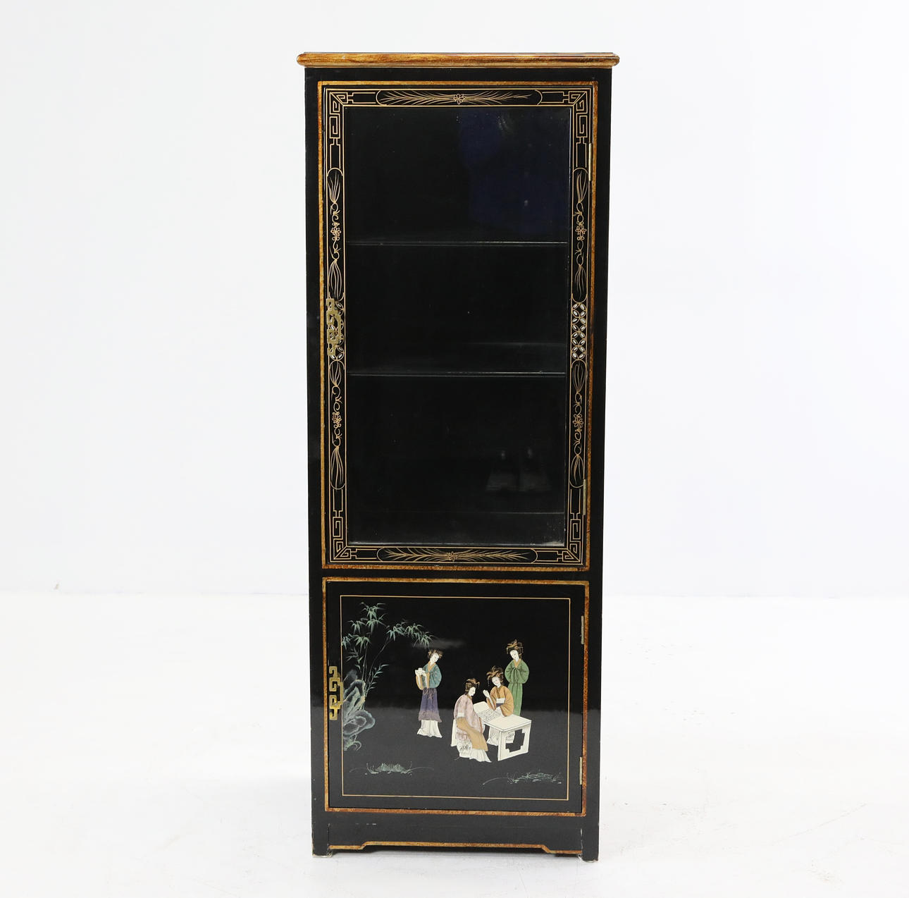DISPLAY CABINET, China, Lacquer work, 1900s.