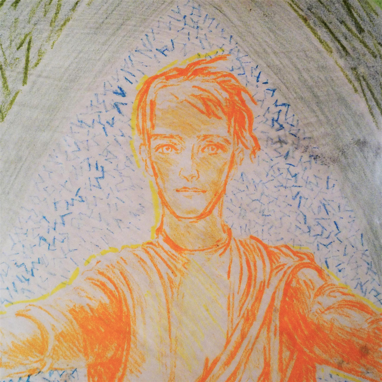 HENRIK SÖRENSEN. Color lithograph, signed with dedication.