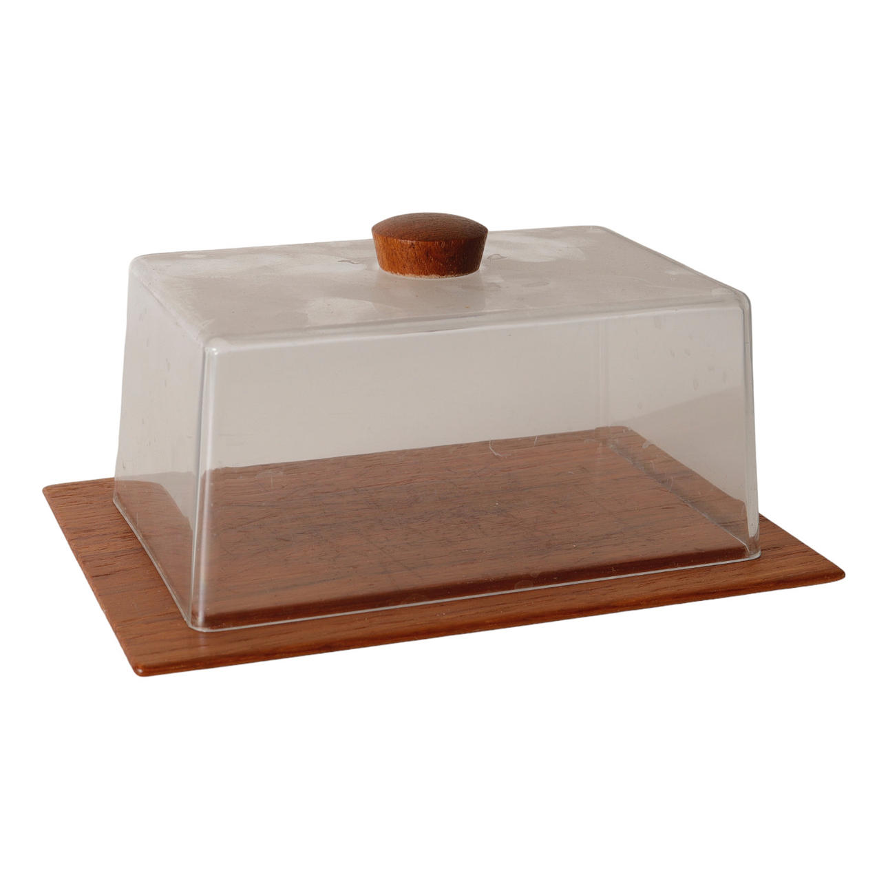 OSTKUPA, teak och plast, 1970-tal.