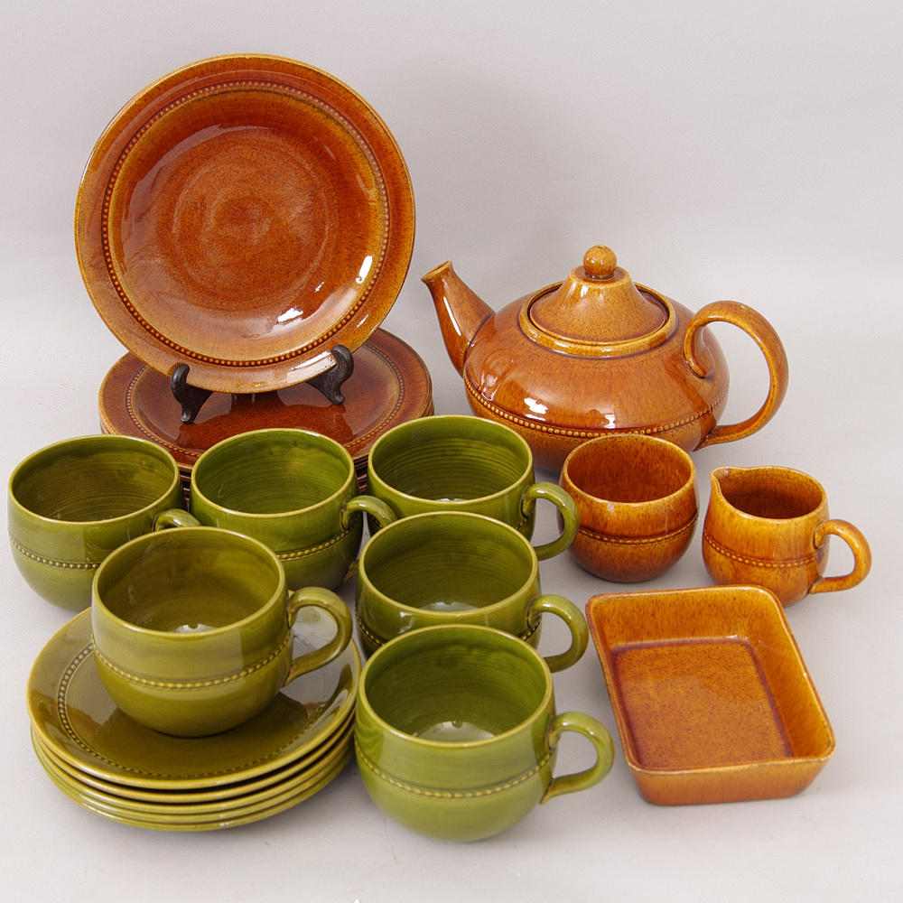 TESERVIS, keramik, Old Höganäs.