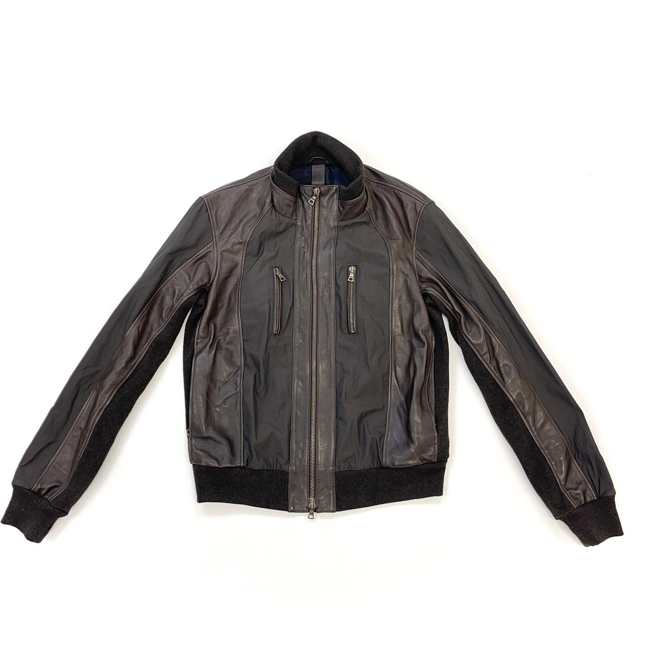 JAN & CARLOS BY VERA PELLE RIDER LEATHER JACKET. Vintage