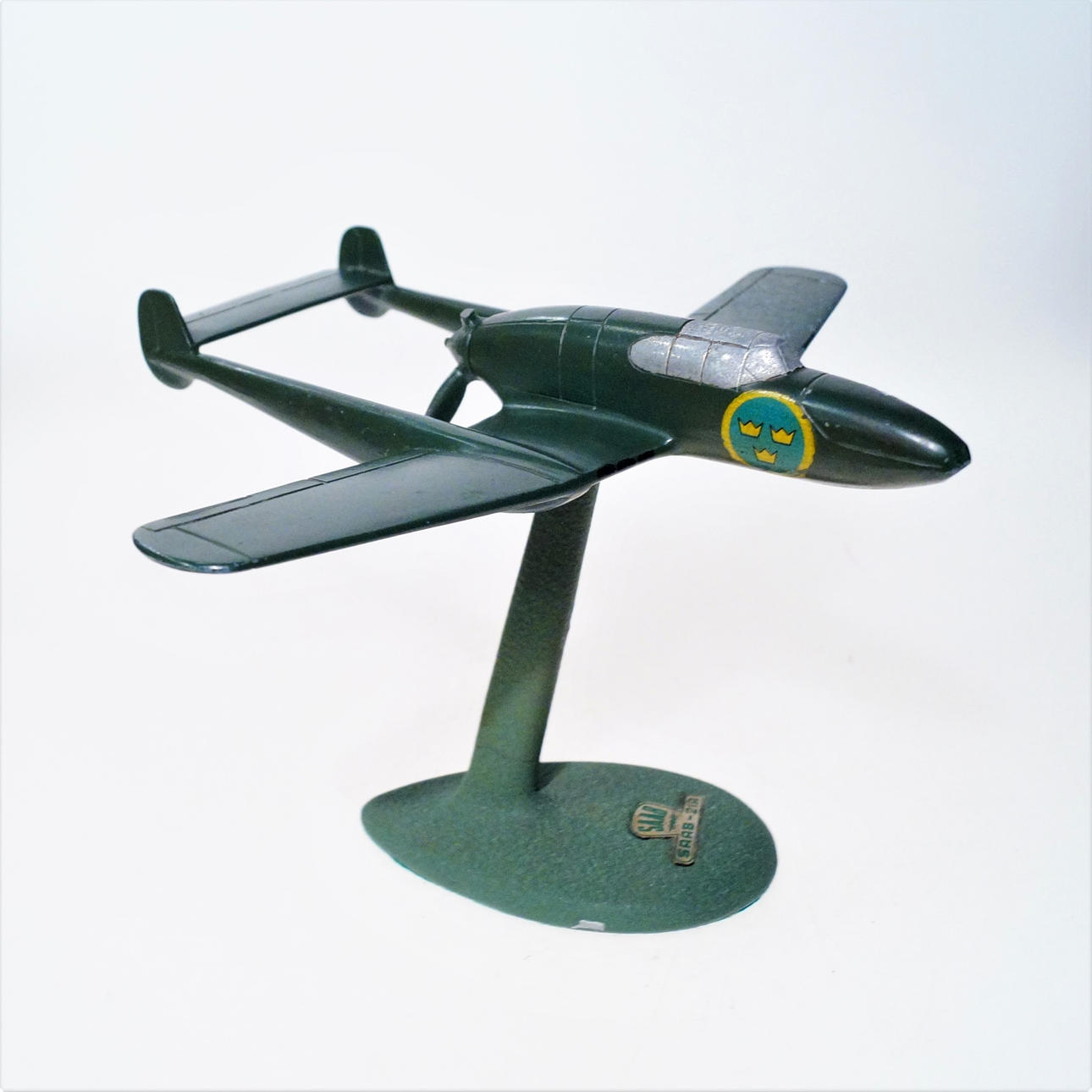 FLYGPLANSMODELL, SAAB J 21 R.