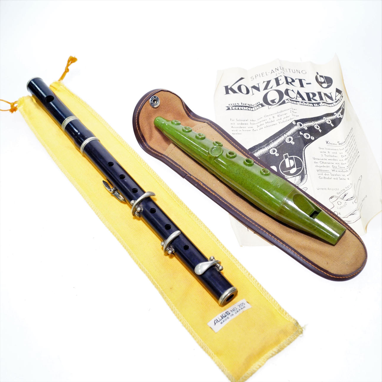 OCARINA, Pepino, y FLAUTA, Piccolo.