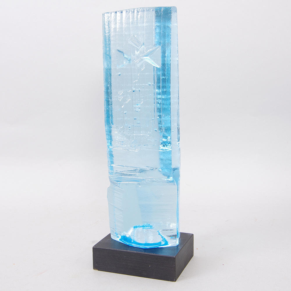 GLASSKULPTUR, Lindshammar, Christer Sjögren.