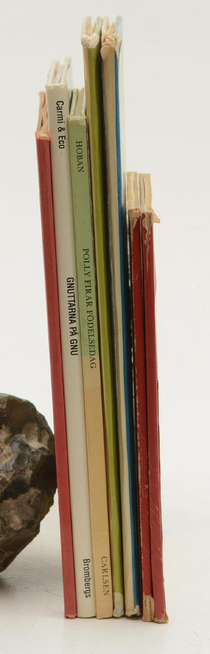 Libros infantiles suecos. 7 volúmenes.