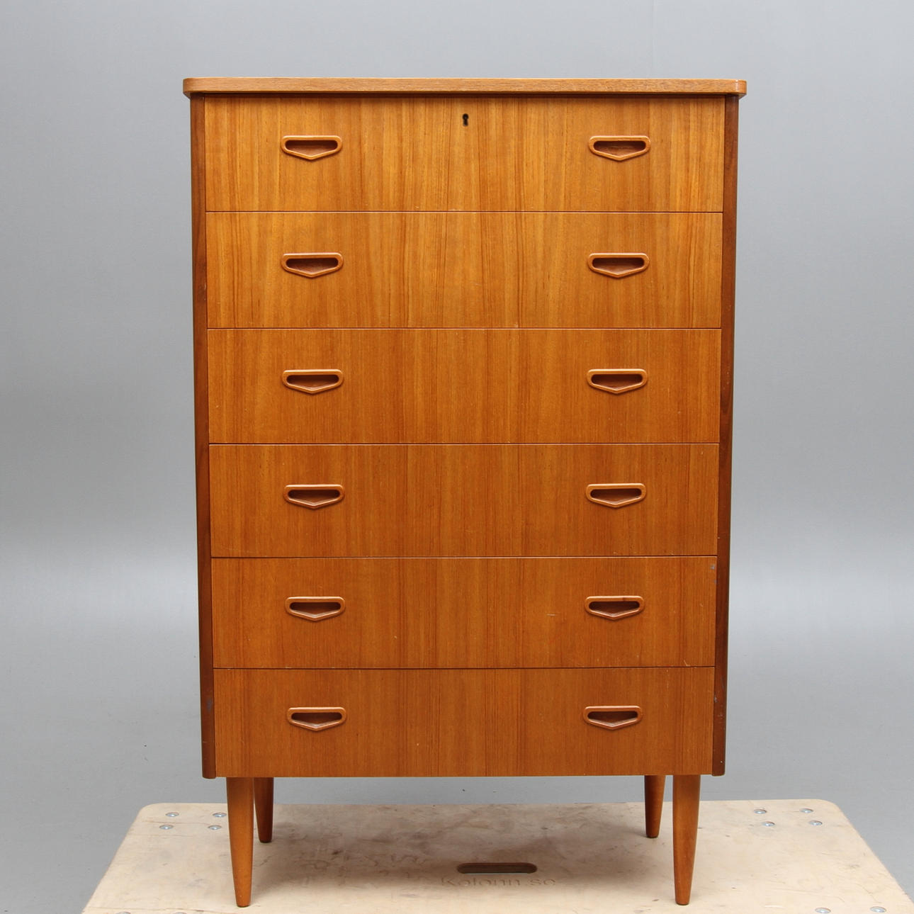 BYRÅ, teak, 1950/60-tal.