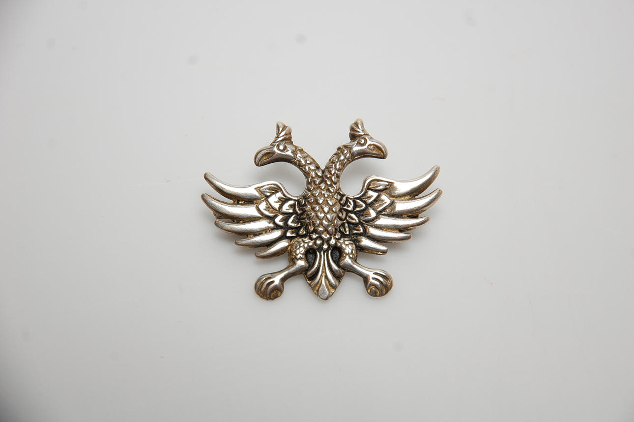 BROSCH, silver, Ryssland.