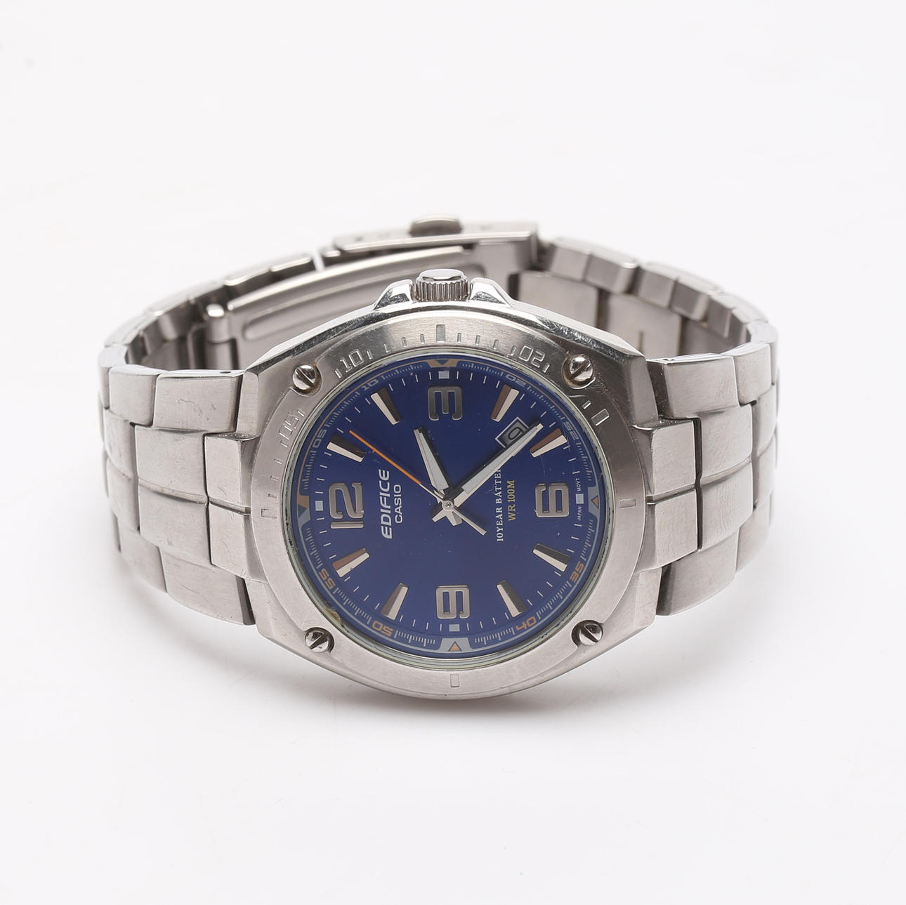 WATCH, quartz, date, Casio Edifice.