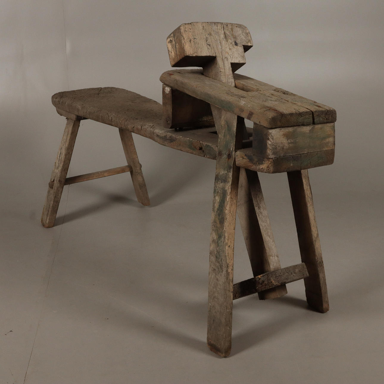 TÄLJHÄST, trä, 1800-tal.