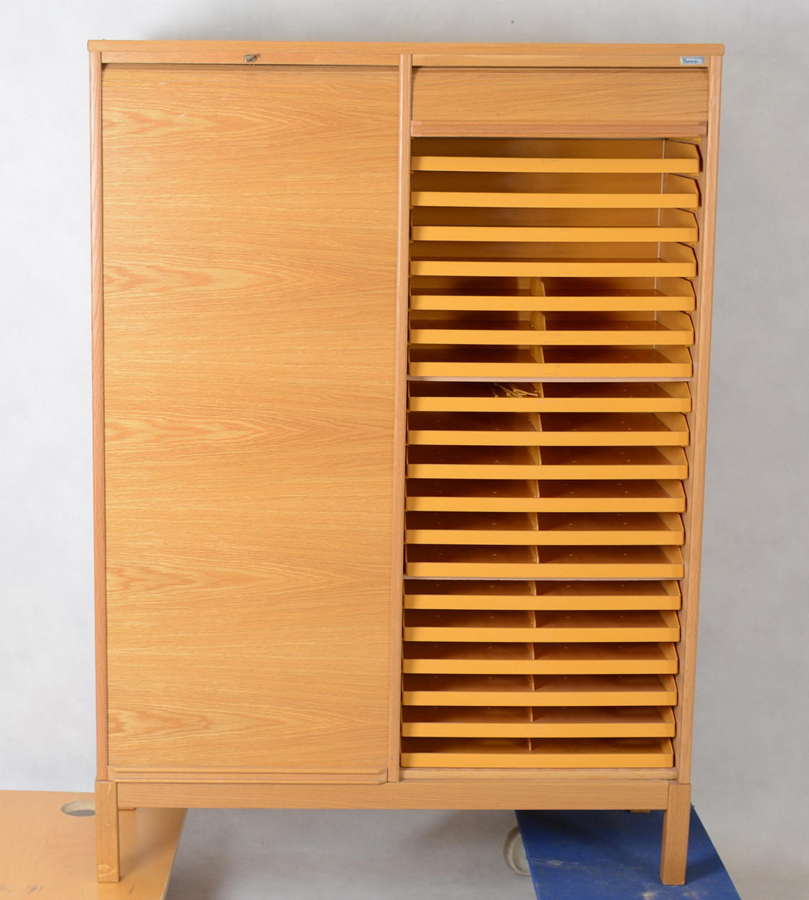 JALUSISKÅP, med lådinredning, ek, Kinnarps.