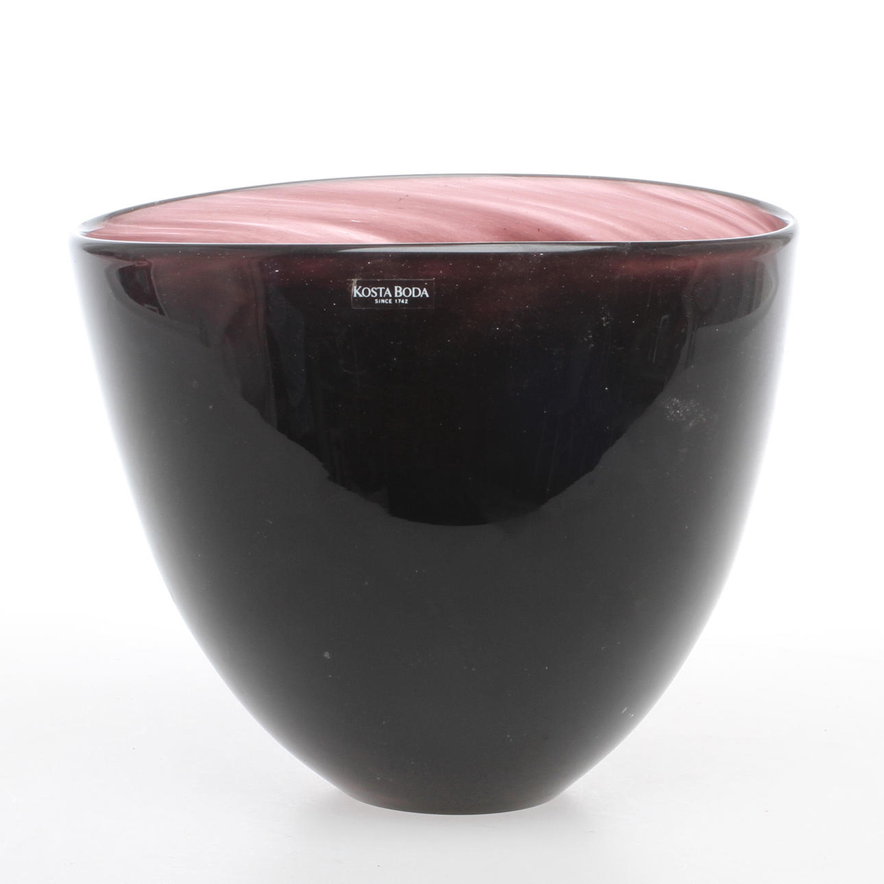 SKÅL, glas, Kjell Engman, Kosta Boda.