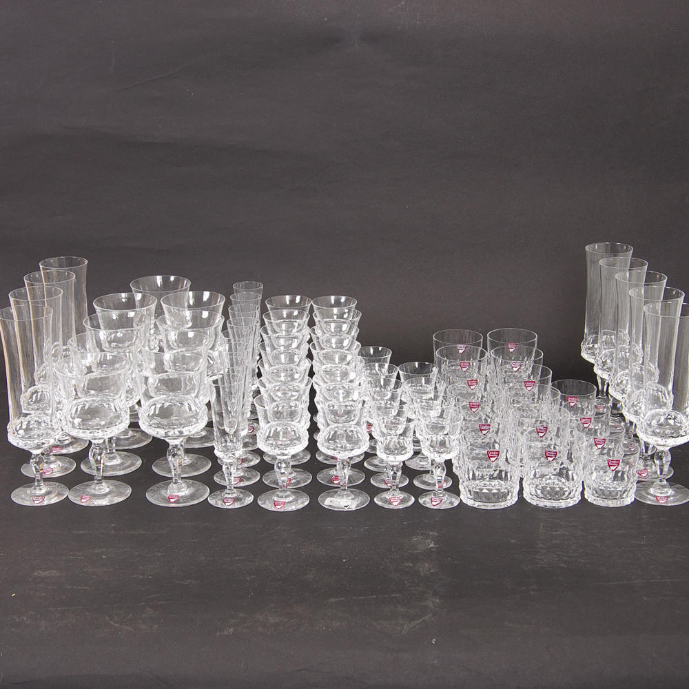 GLASSERVIS, "Silvia", Ingeborg Lundin, Orrefors.