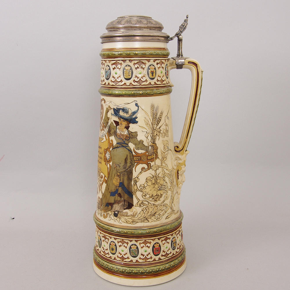 STOP, stämplad Villeroy & Boch 1882.