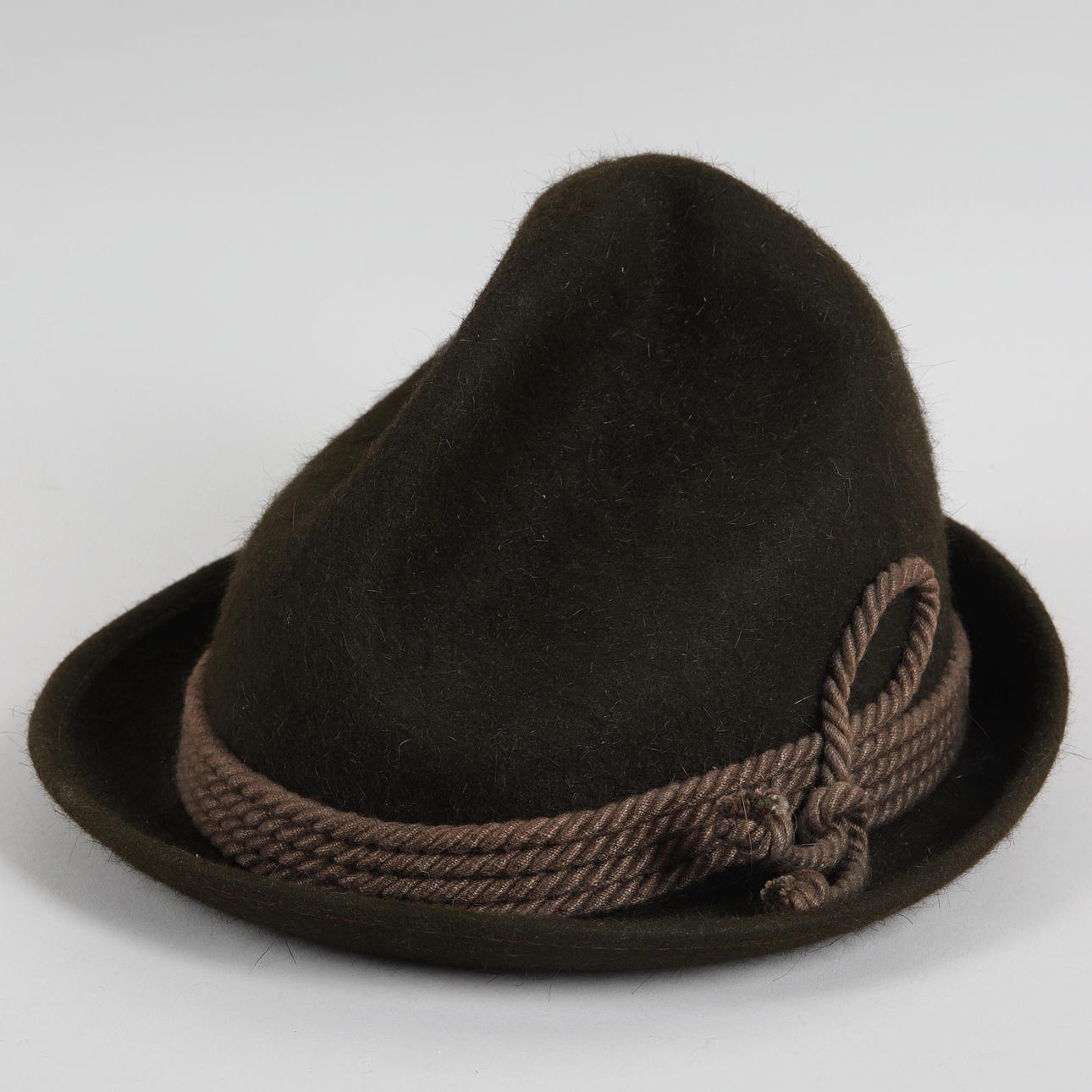 TYROLER HAT, felt, Dolomitenhut, size 56, Austria.