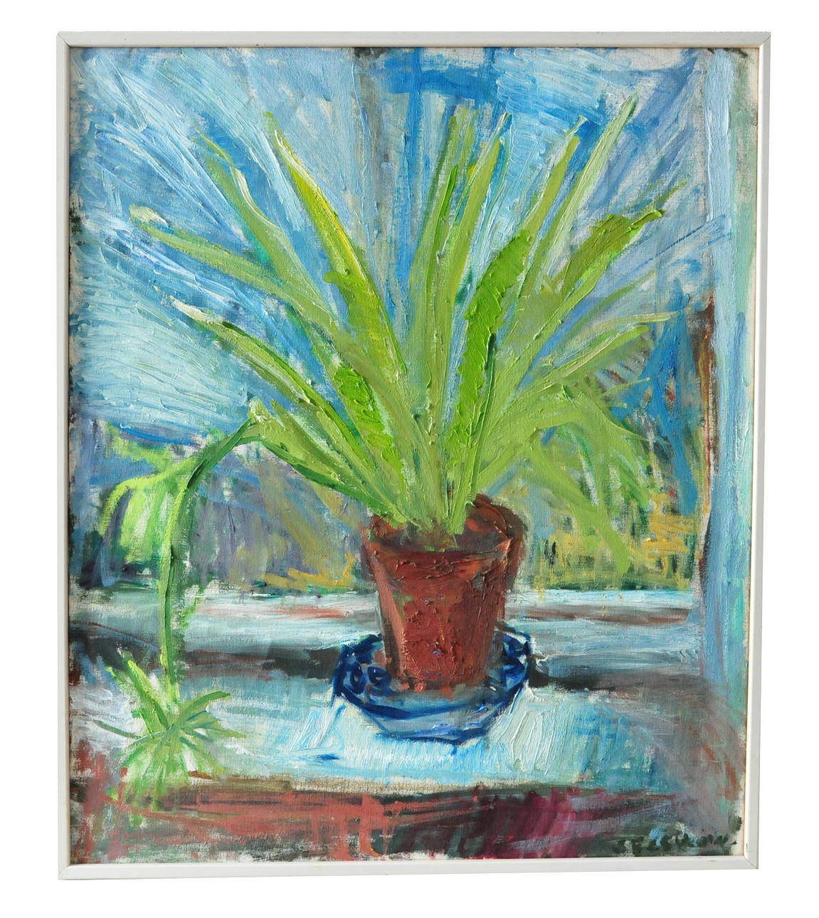 SYNNÖVE BESKOW. olja på duk, sign,.