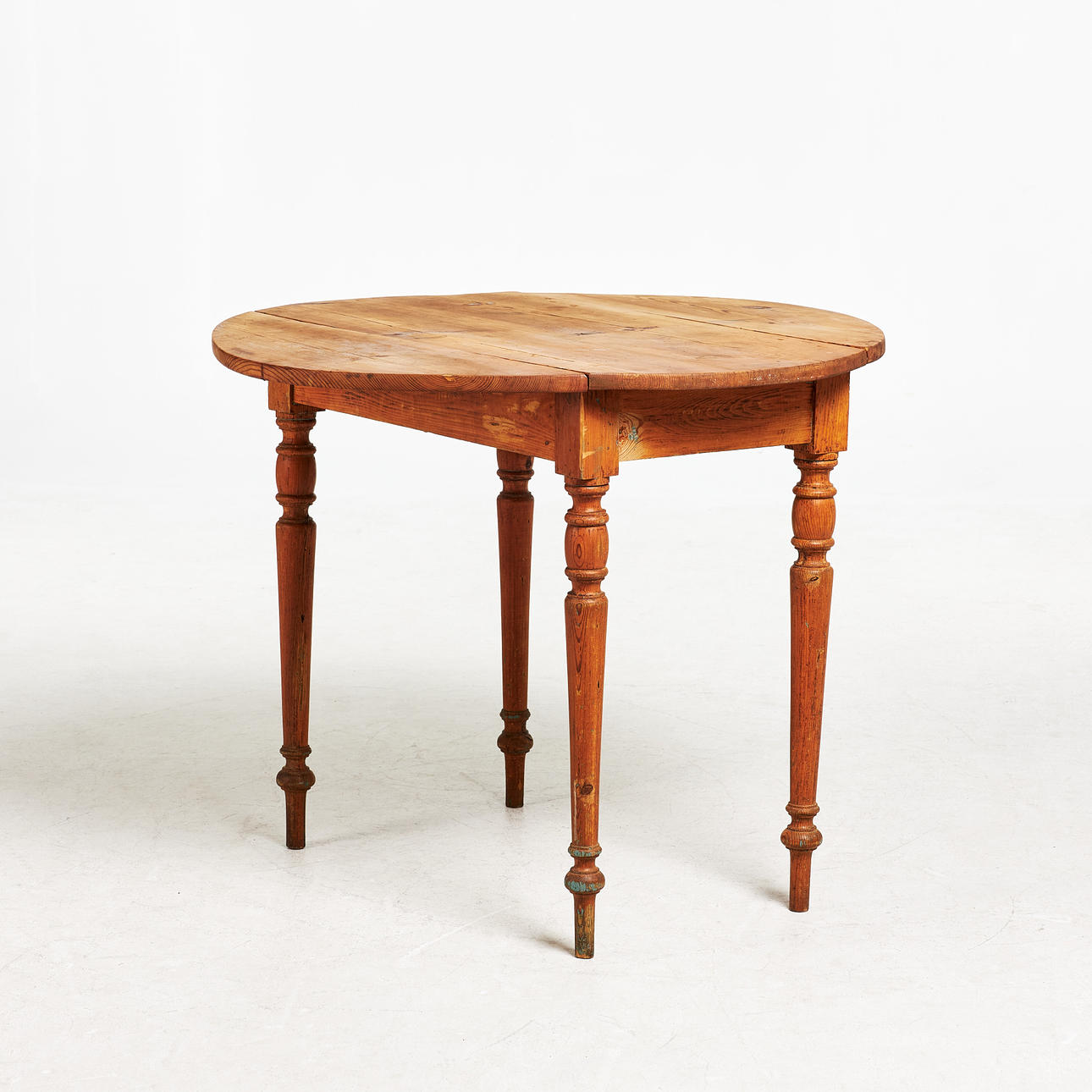COUNTER TABLE / FLAP TABLE, commoner, Renaissance style, turned legs ...