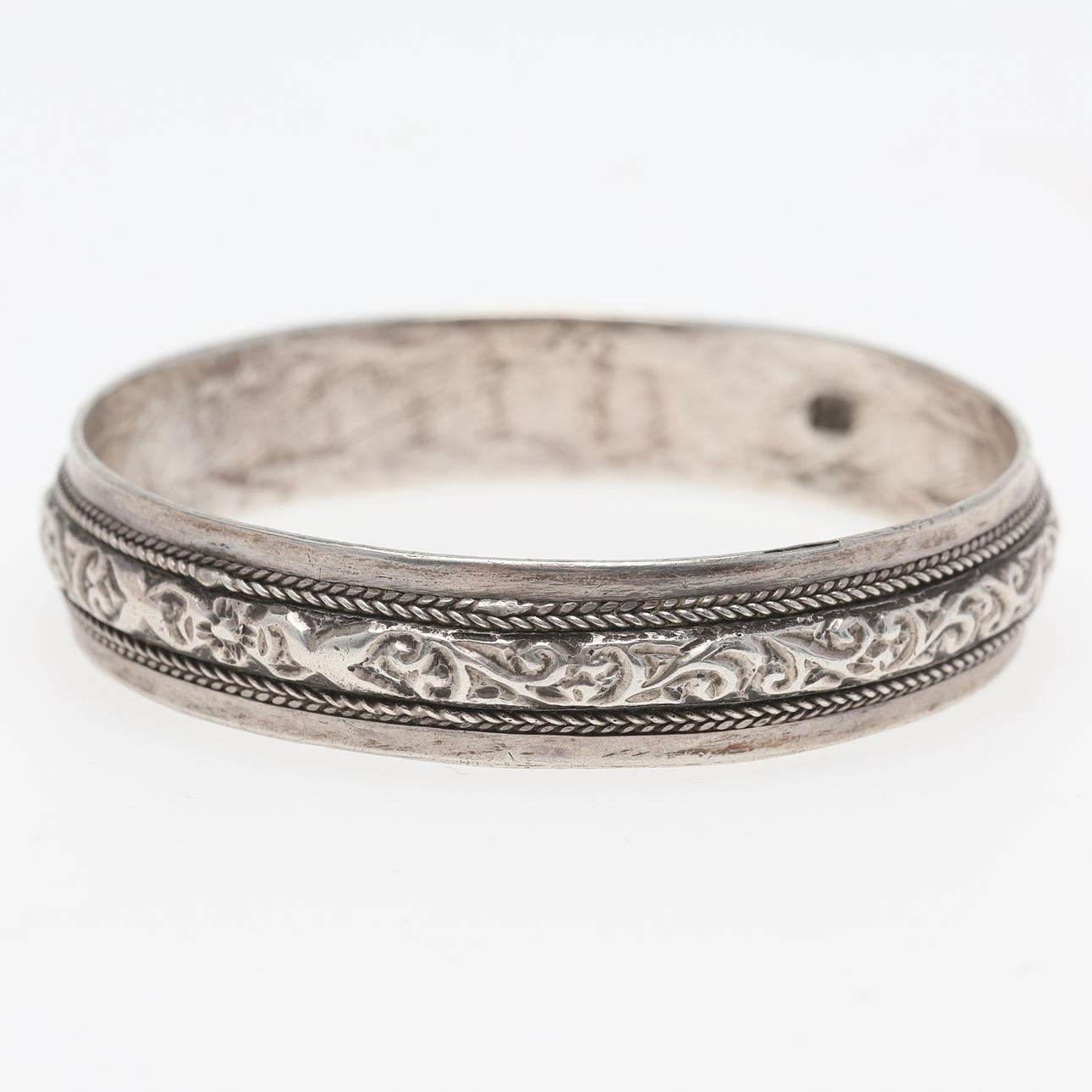 PULSERA, plata, joyería bereber, Marruecos.