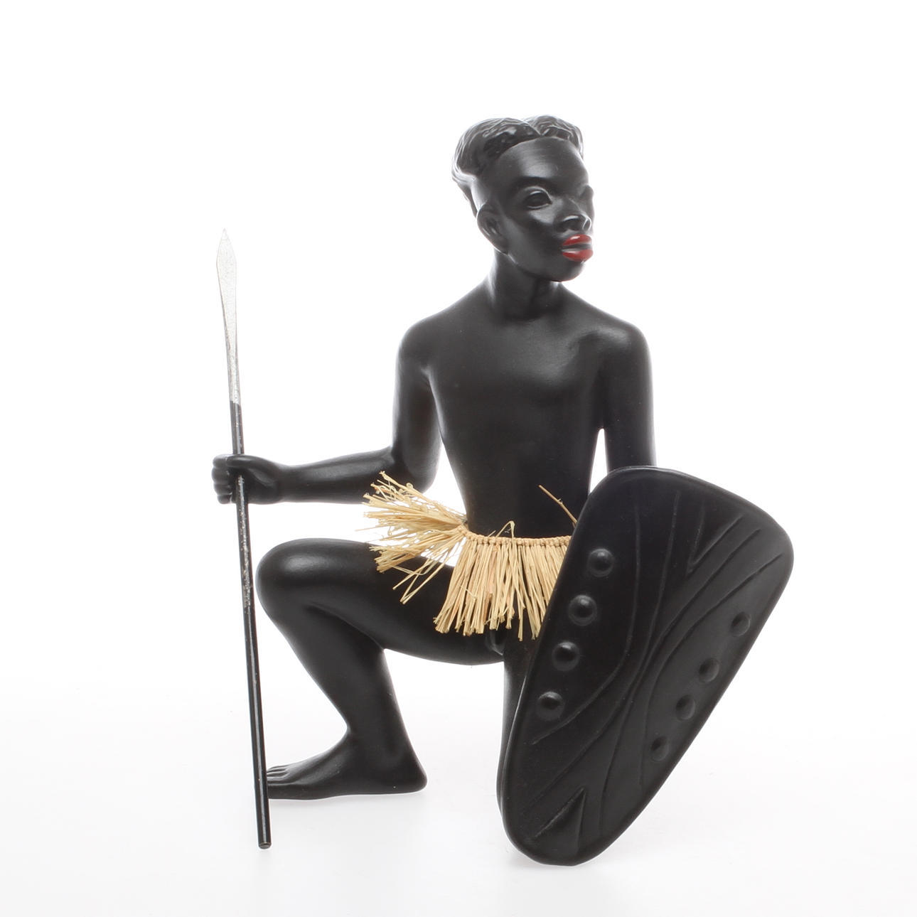 FIGURIN, keramik, Krigare, 1900-talets andra hälft.