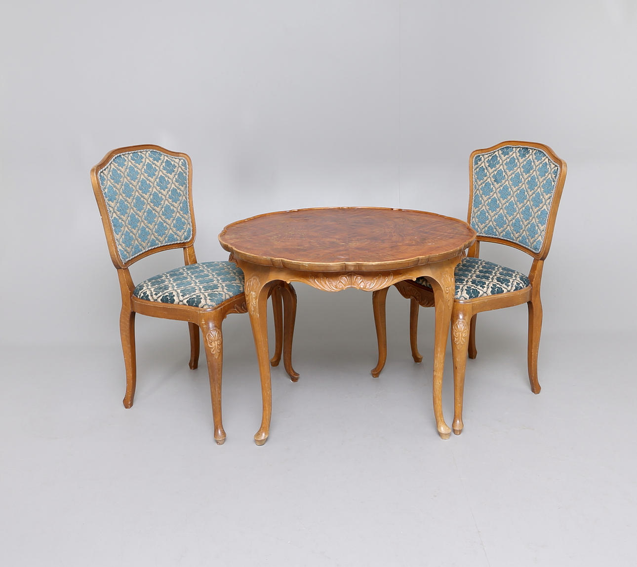 MÖBELGRUPP, 3 delar, Åfors Möbelfabrik, 1952.