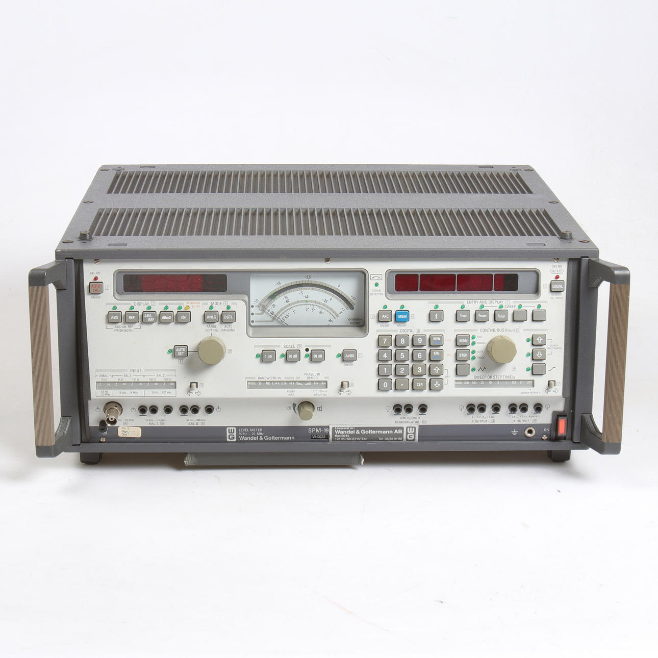 WANDEL & GOLTERMANN, SPM-19, level gauge.