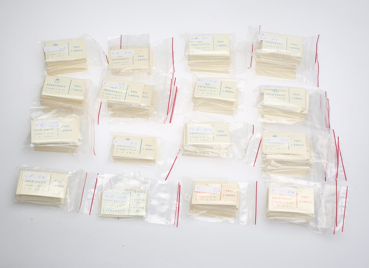 POSTFRISKA FRIMÄRKSHÄFTEN.