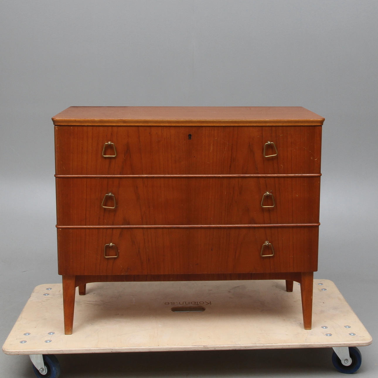 BYRÅ, teak, 1950/60-tal.