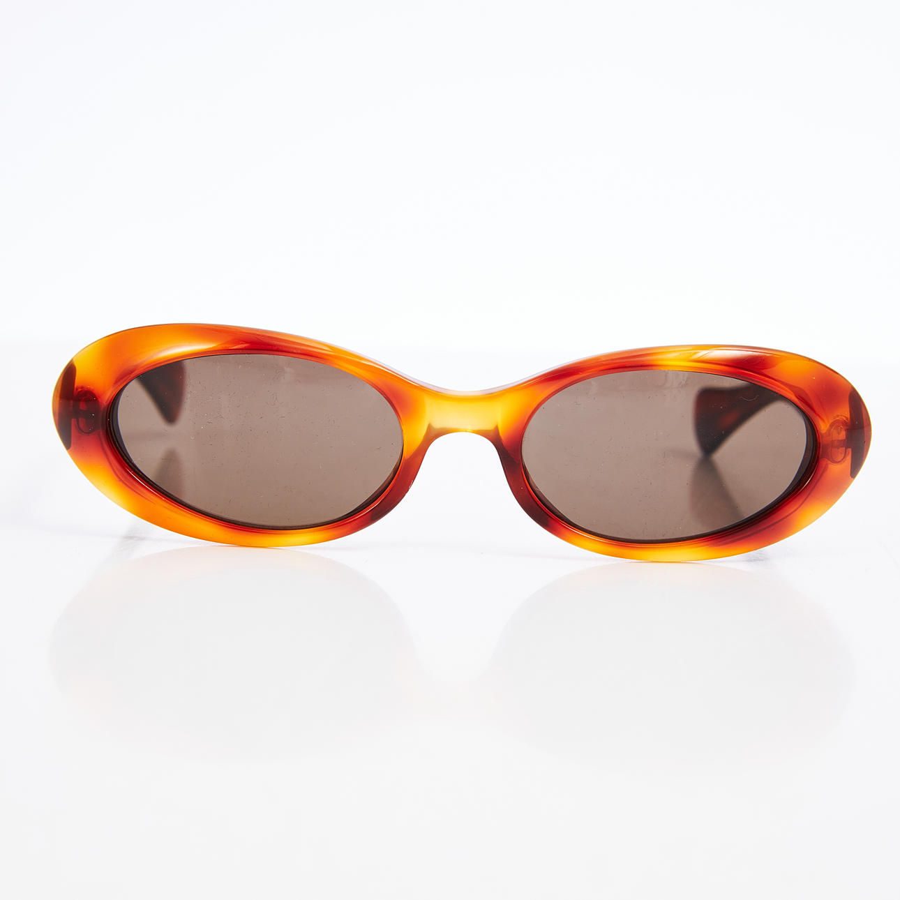 Gucci Amber Sunglasses with Dark Lenses Gucci Sunglasses - black/black-orange/black - Zalando.co.uk main image 4