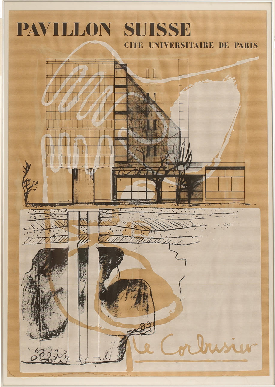CARTEL, "Pabellón Suizo", Le Corbusier.