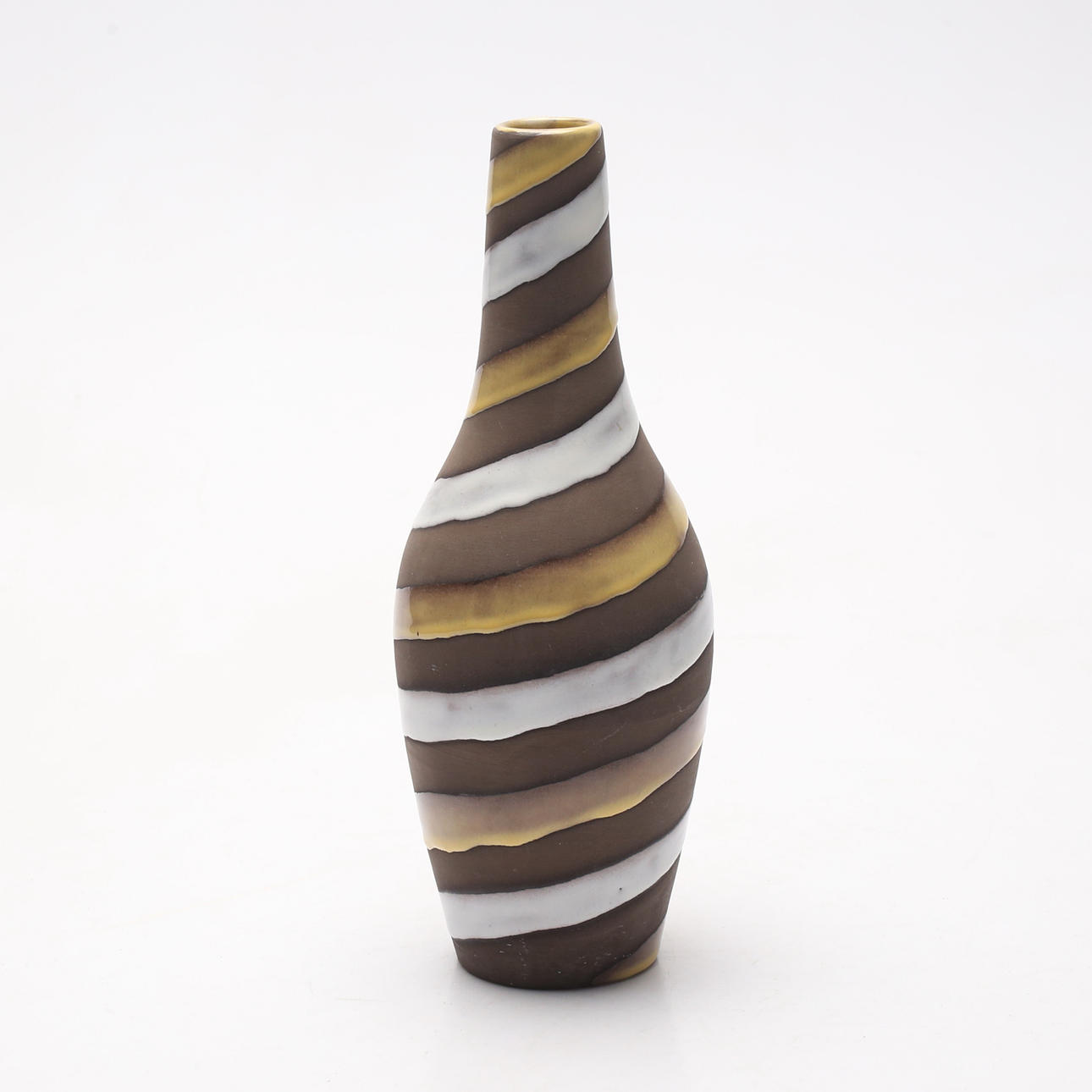 INGRID ATTERBERG. Vas, keramik, "Spiral", Upsala-Ekeby.