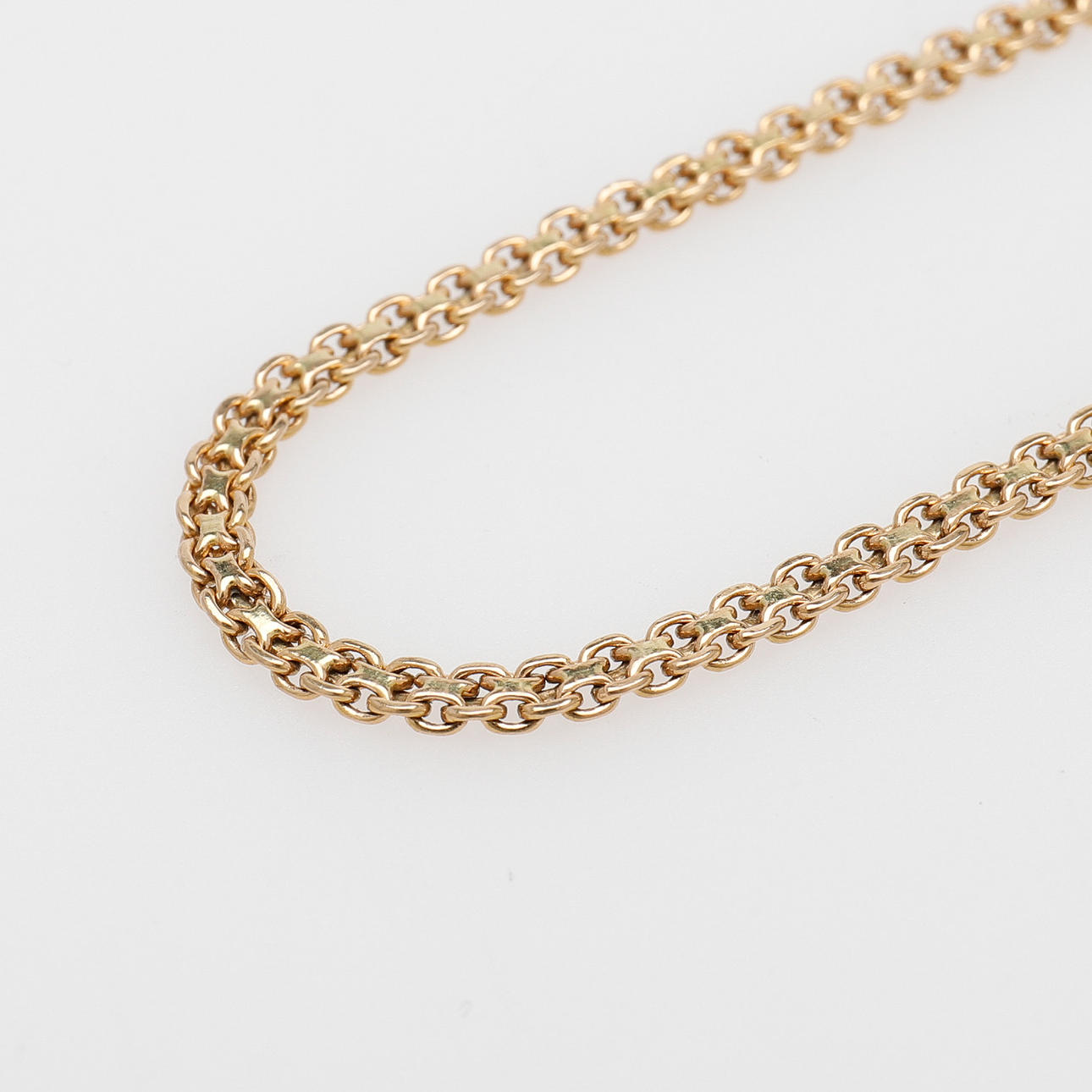 COLLIER, X-LÄNK. Smycken & Ädelstenar - Collier - Auctionet