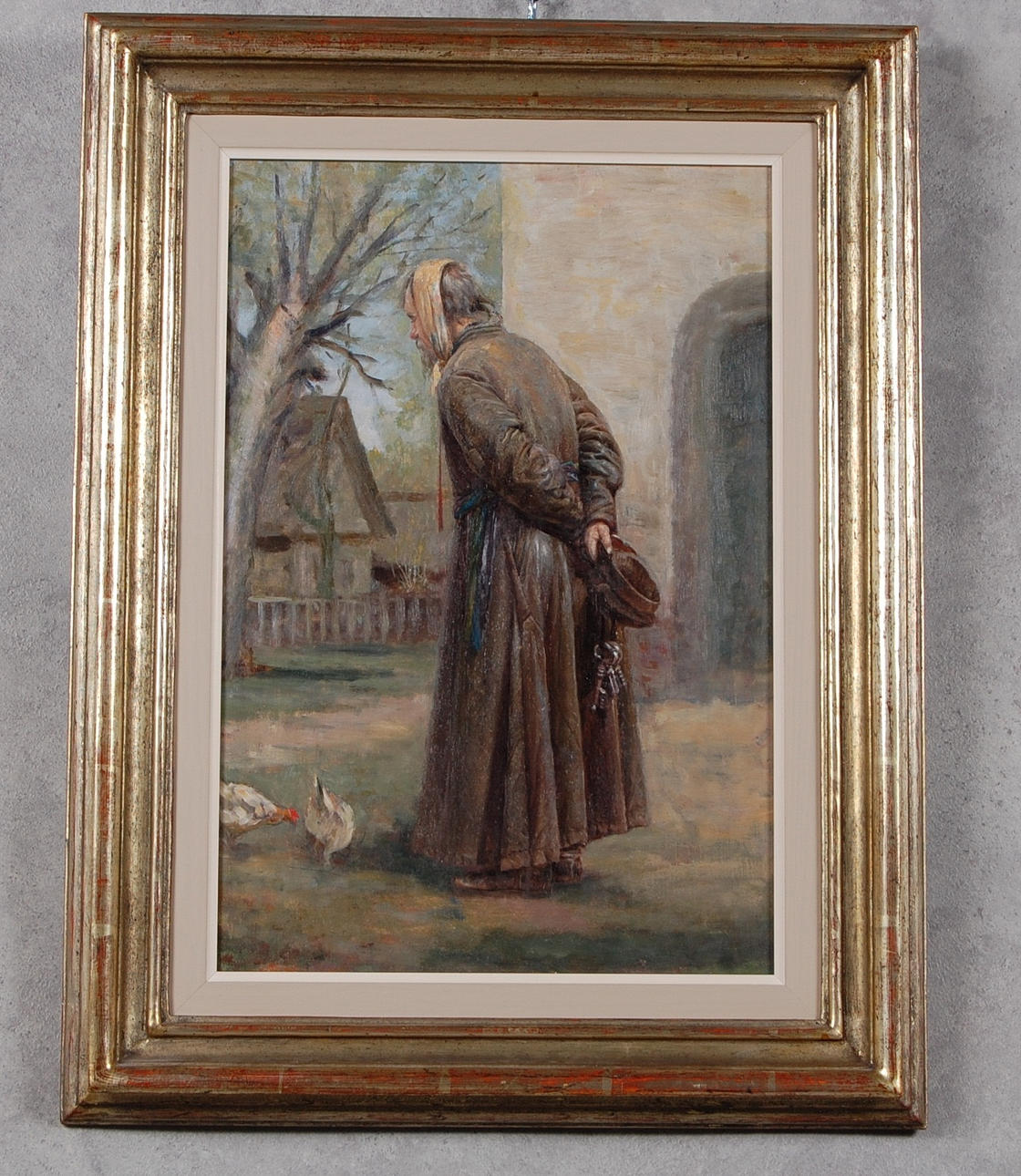 SERGEI DMITRYEVITJ MILORADOVITJ. ( 1851-1943 ) olja på duk, proveniens Krapperups slott.