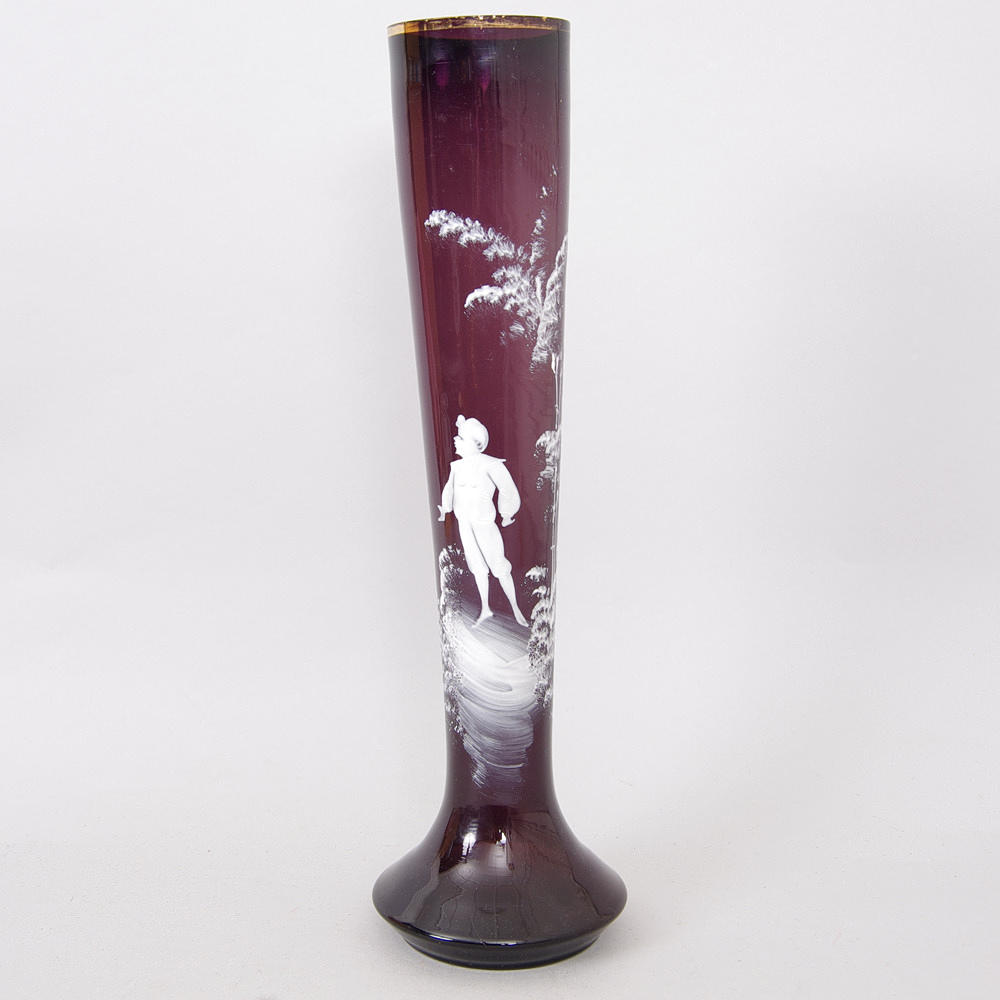 VAS, glas, Mary Gregory.