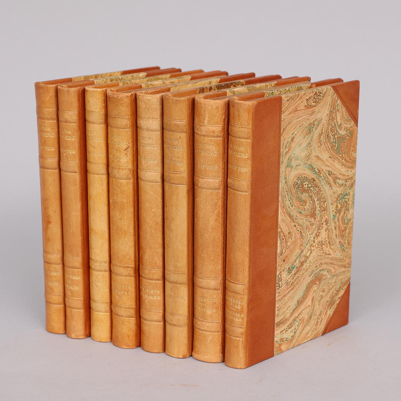 BOOKS, Viktor Rydberg Writings in 8 volumes.