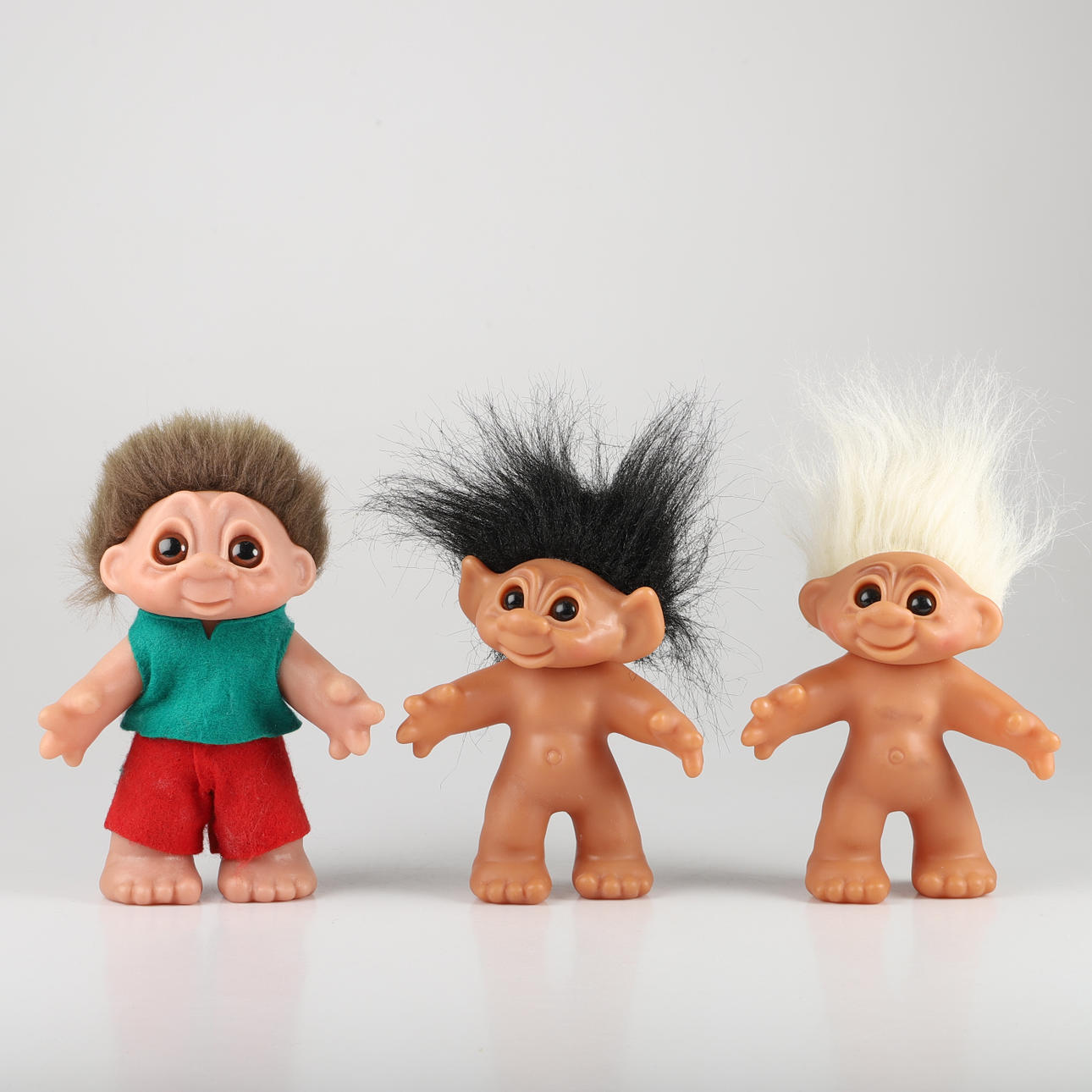 LYKKETROLD, 3 stk, Thomas Dam, Danmark, 1980-84.