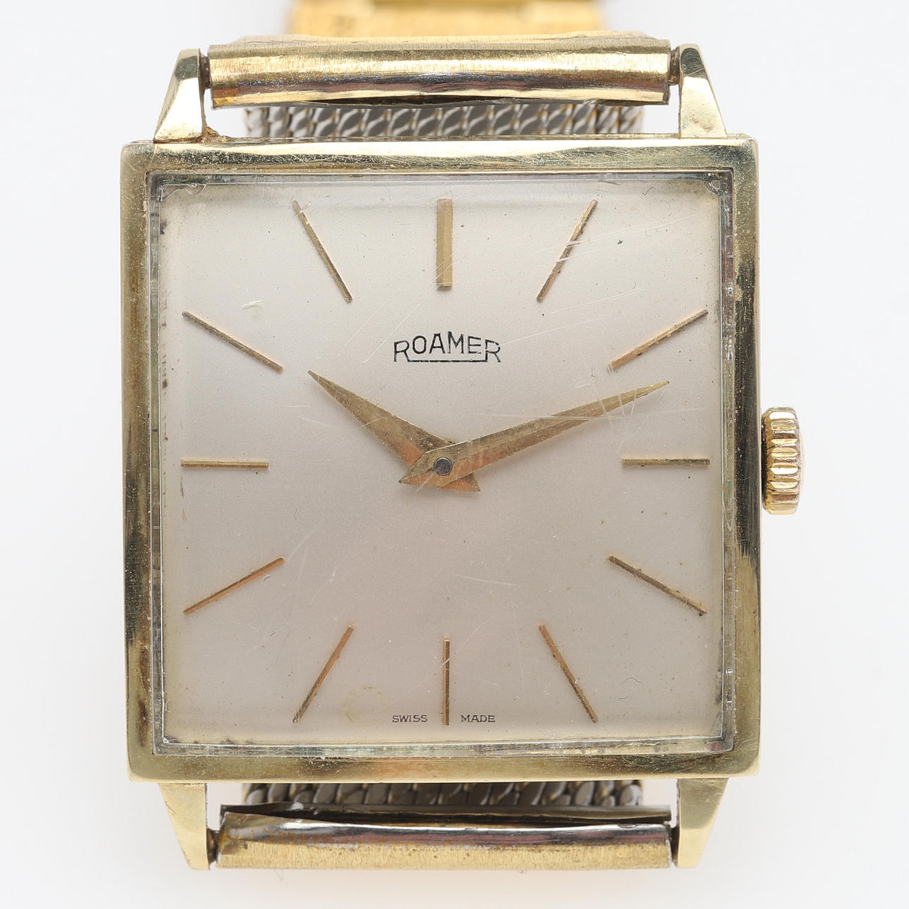 WRIST WATCH, 14k gold, Roamer.