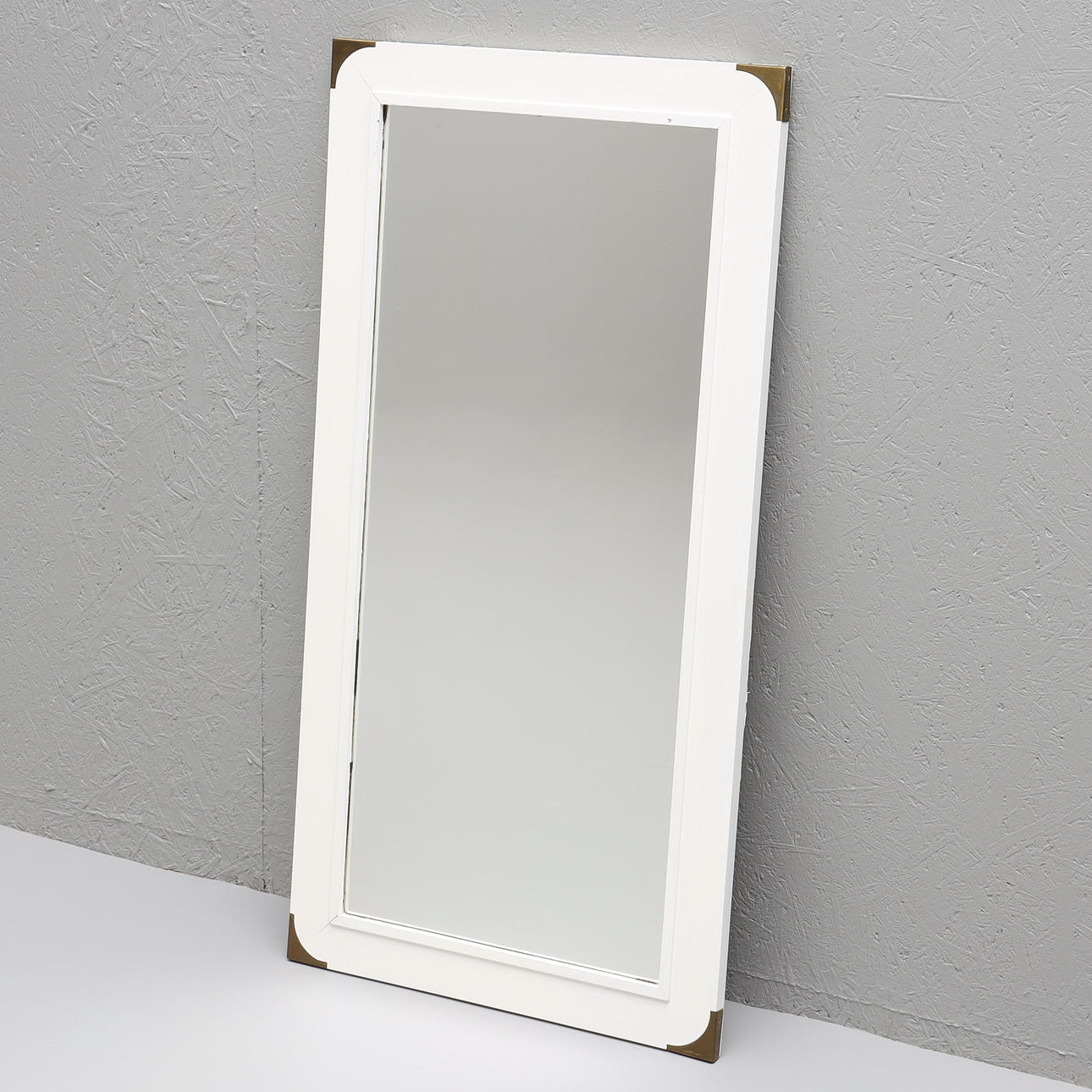 MIRROR, 60s/70s, later painted.