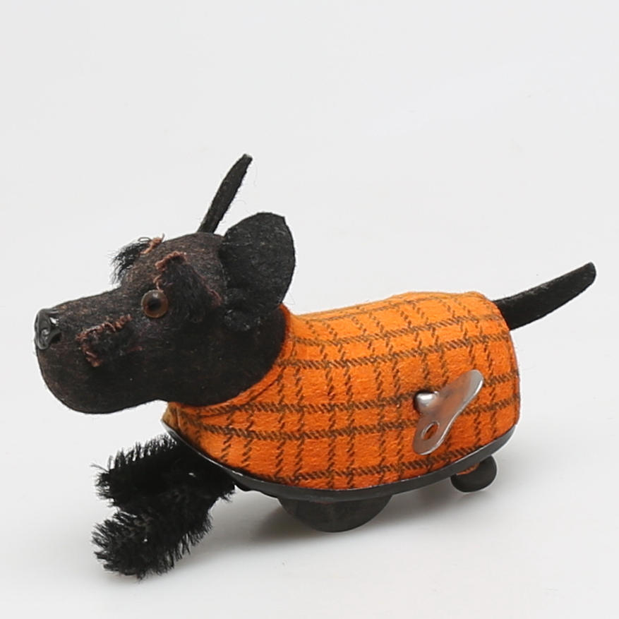 MEKANISK LEKSAK, "Tippy" skotsk terrier, Schuco, Tyskland, 1900-talets mitt.