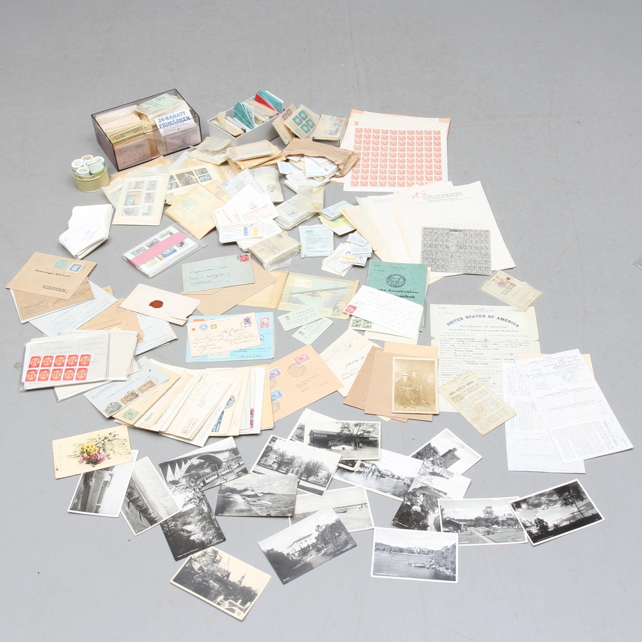 FRIMÄRKEN/PORTO, nominalvara, Sverige.