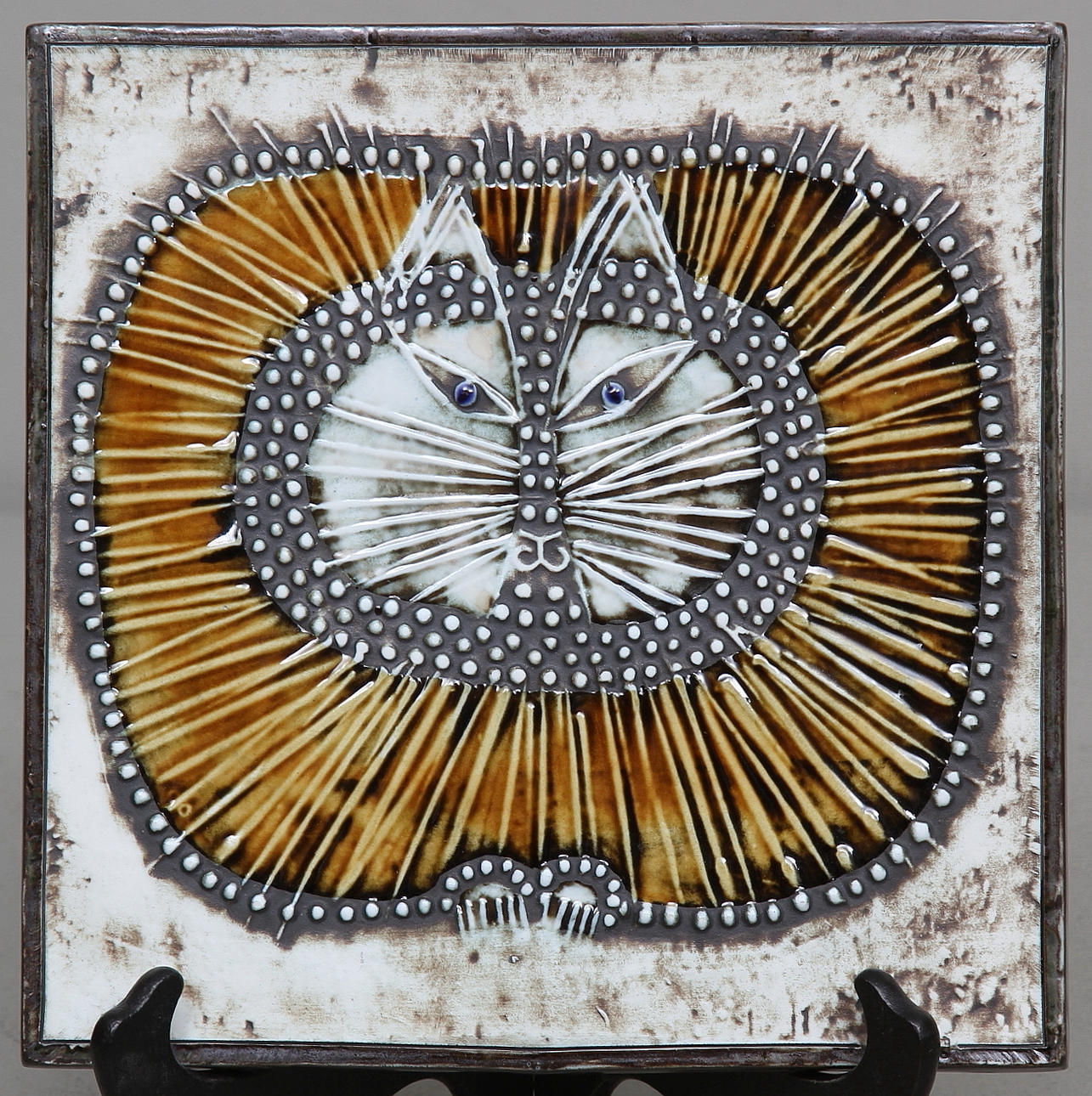 KERAMIKTAVLA, Lisa Larson, Gustavsberg.