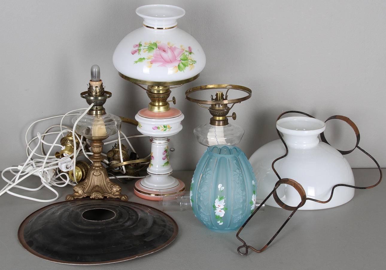 LAMPDELAR, 1800-1900-tal.