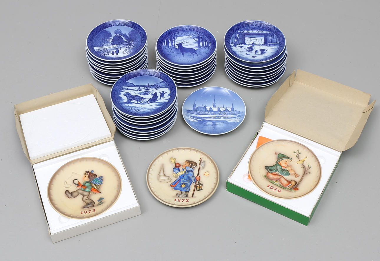 SAMLARTALLRIKAR, (40), Royal Copenhagen, Goebel, Bing & Gröndahl.