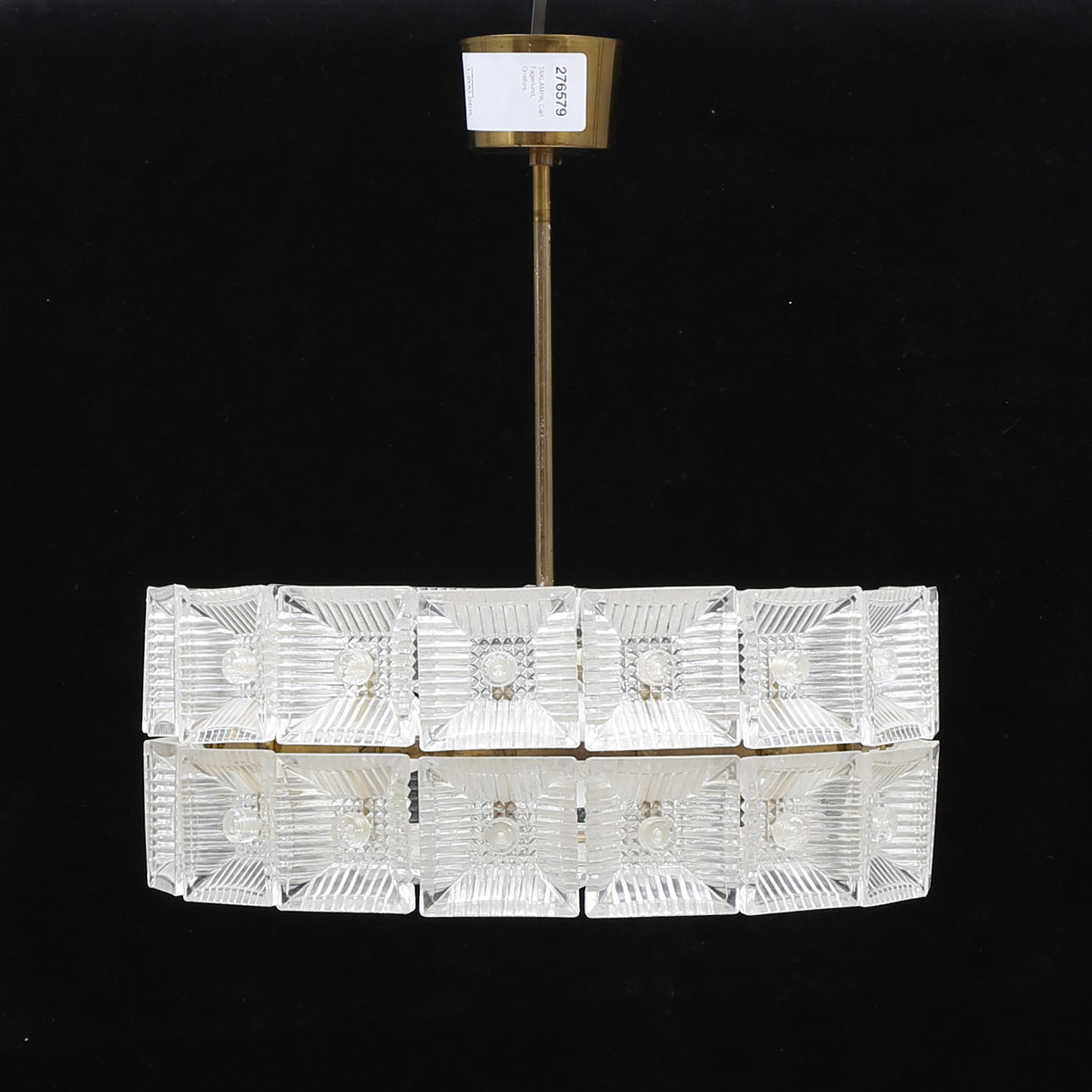 TAKLAMPA, Carl Fagerlund, Orrefors.